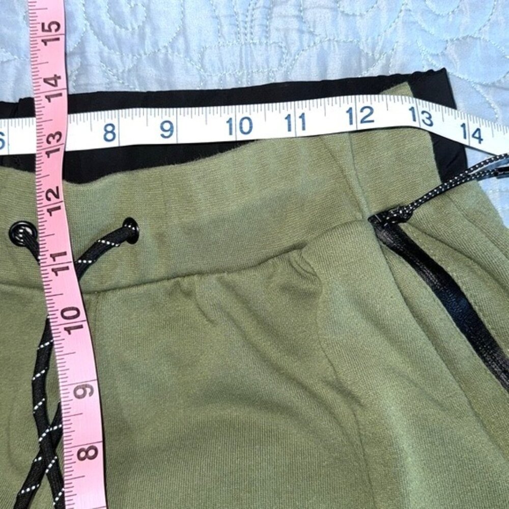 Bascom Projects Olive & Black Drawstring Shorts M… - image 8